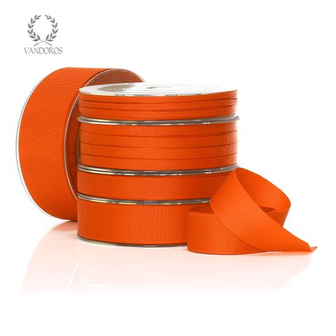 MONO GROSGRAIN ORANGE