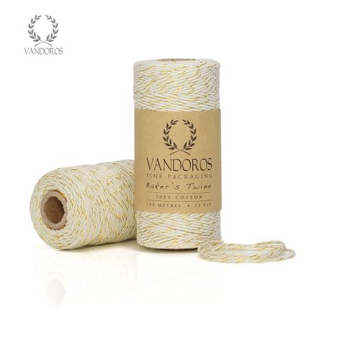 BAKER'S TWINE METALLIC GOLD