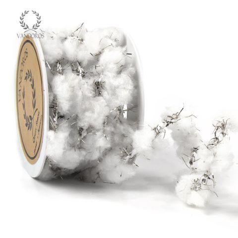 SNOWBALL STRING WHITE/SILVER