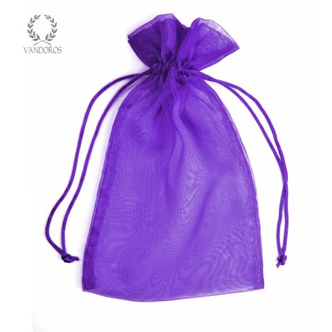 ORGANZA BAG PURPLE