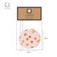 PARTY GIFT TAG CAMEO PINK/GOLD PACK OF 6