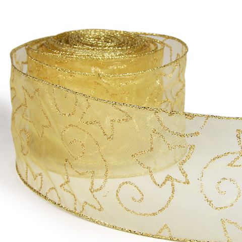 YN669-C005 GOLD/GOLD COMET WIRE EDGE