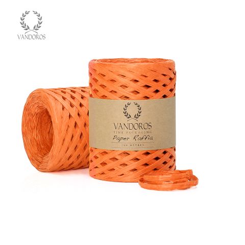 FSC PAPER RAFFIA ORANGE