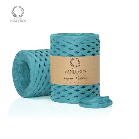 FSC PAPER RAFFIA TURQUOISE