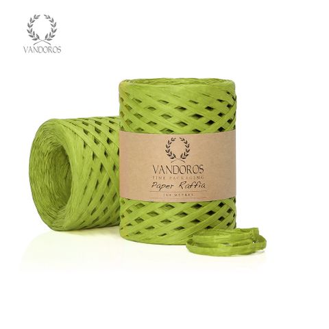 FSC PAPER RAFFIA LIME