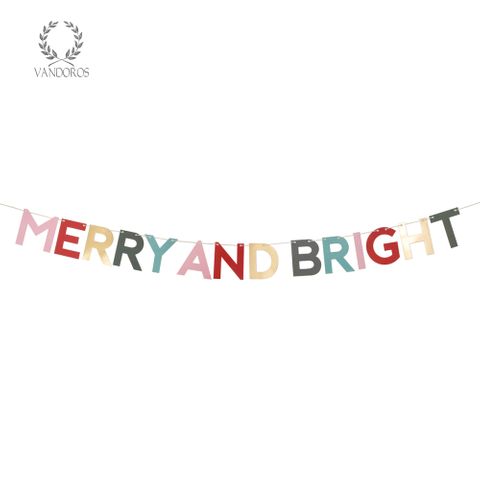 PAPER GARLAND CHRISTMAS BRIGHT