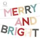 PAPER GARLAND CHRISTMAS BRIGHT