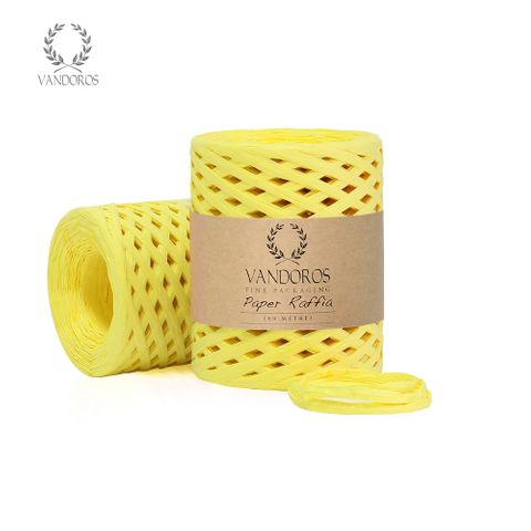 FSC PAPER RAFFIA YELLOW