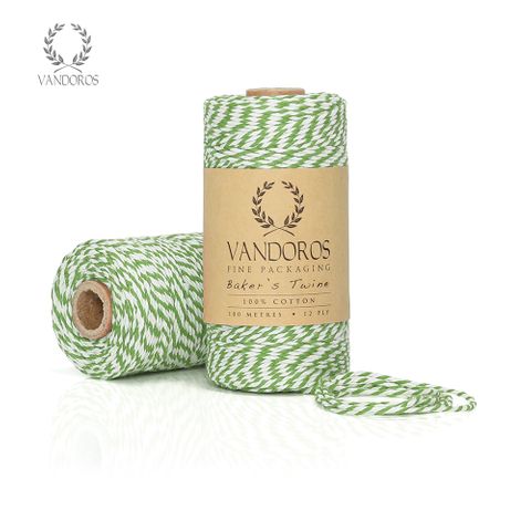 BAKER'S TWINE LIME/WHITE