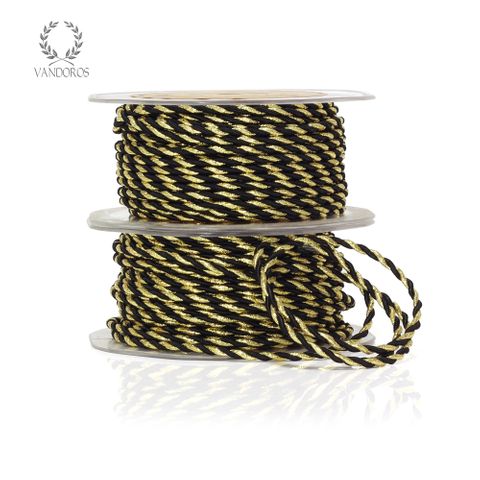 BLACK/GOLD CORD