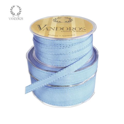 JOLLY GROSGRAIN METALLIC STITCH TURQUOISE/TURQ