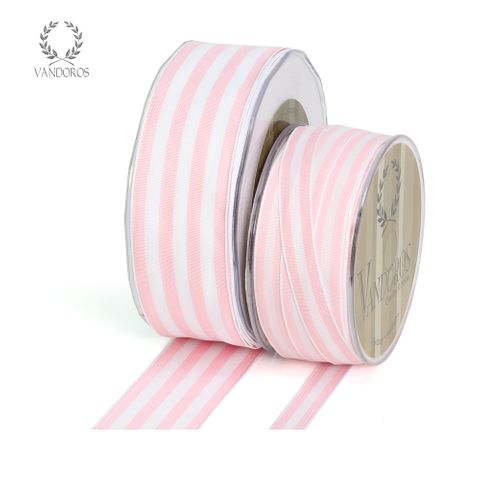 PROVENCE LIGHT PINK/WHITE WOVEN EDGE