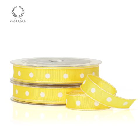 LADYBIRD YELLOW/WHITE DOTS