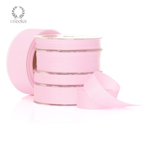 MONO GROSGRAIN POWDER PINK