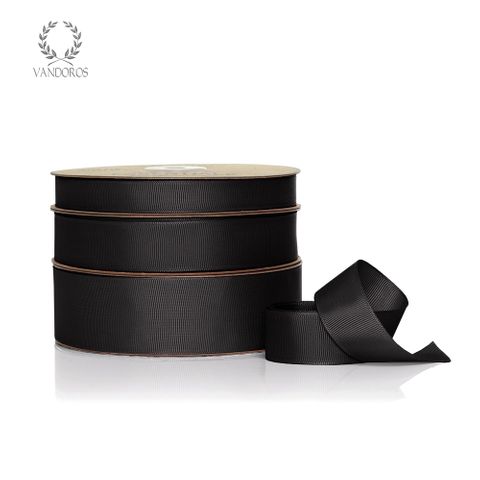 HOT GROSGRAIN BLACK