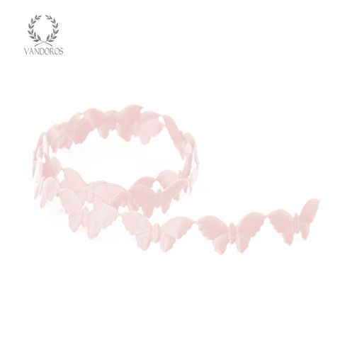 PUFFY BUTTERFLIES LIGHT PINK