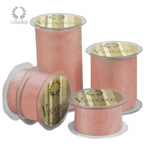 ORGANZA SEALED EDGE DARK PINK