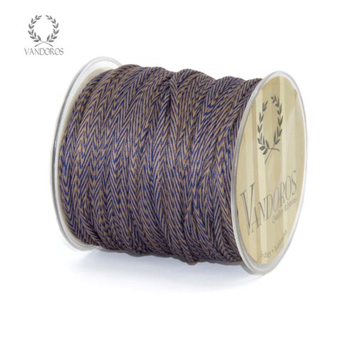 PLAITED COLOUR STRING JAMAICA/BLUE