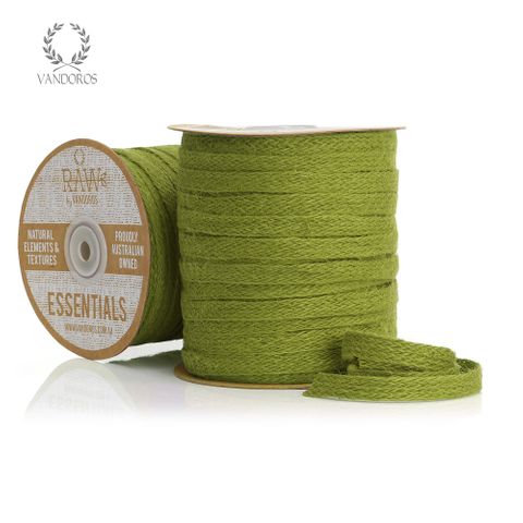 BRAIDED JUTE OLIVE