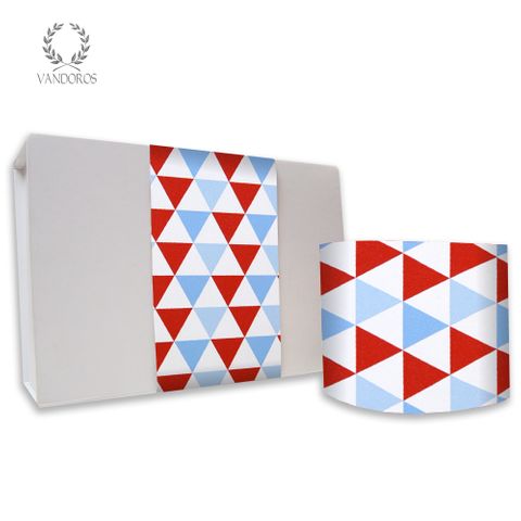 SKINNY WRAP FESTIVAL UNCOATED "CIRCUS" BLUE/RED 80gsm