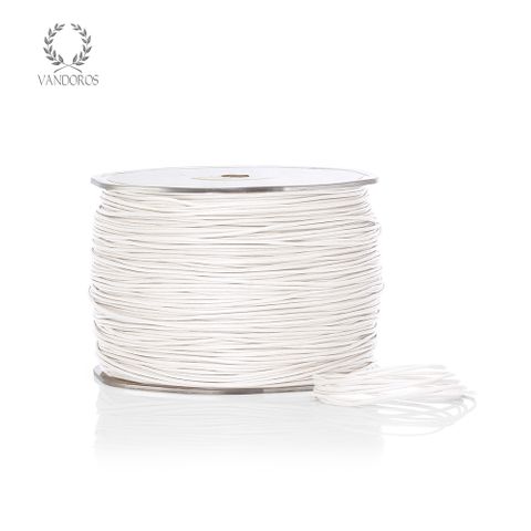 WAXED COTTON STRING WHITE