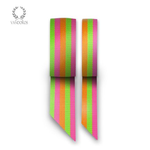 LIQUORICE GROSGRAIN TUTTI FRUTTI