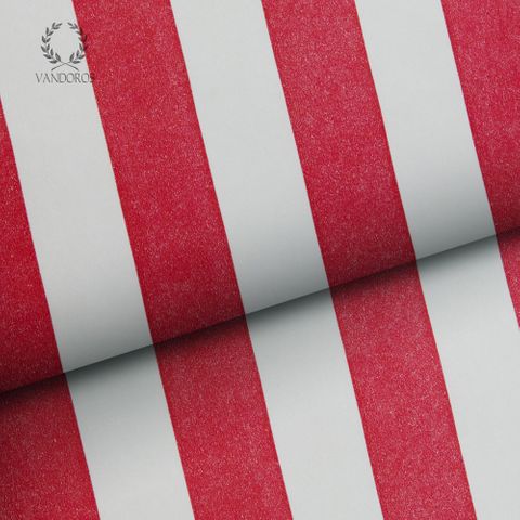 PAVILION UNCOATED STRIPE PAPER RED/WHITE 80gsm
