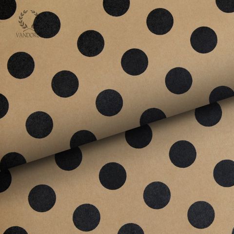 PEARLS KRAFT PAPER BLACK/KRAFT 70gsm