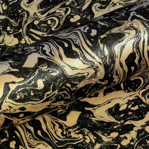 MARBLED UNCOATED  ONYX/GOLD 80gsm