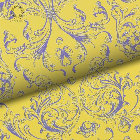 OPULENCE UNCOATED LEMON/LAVENDER 80gsm