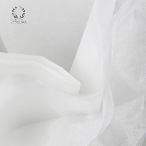 WHITE SATIN WRAP TISSUE PAPER 480 SHEETS 17gsm