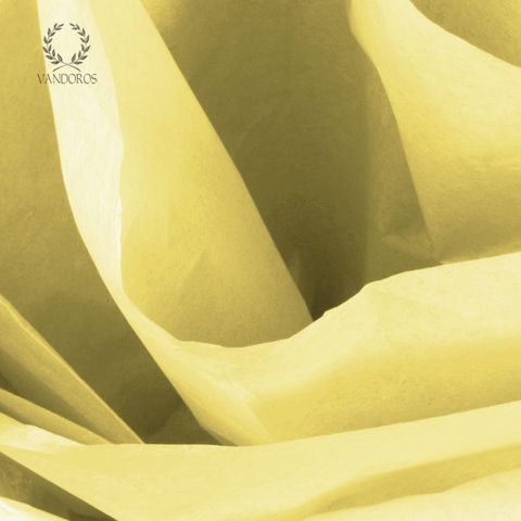 YELLOW SATIN WRAP TISSUE PAPER 480 SHEETS 17gsm