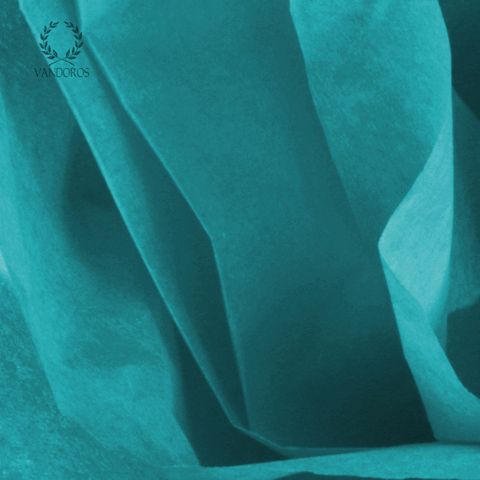BRIGHT TURQUOISE SATIN WRAP TISSUE PAPER 480 SHEETS 17gsm