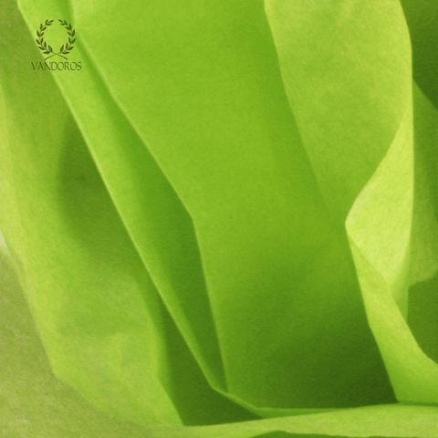 CITRUS GREEN SATIN WRAP TISSUE PAPER 480 SHEETS 17gsm