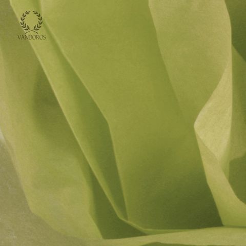 PISTACHIO SATIN WRAP TISSUE PAPER 480 SHEETS 17gsm