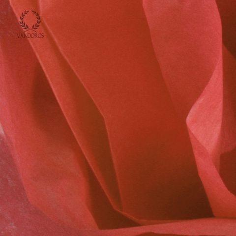 CHERRY RED SATIN WRAP TISSUE PAPER 480 SHEETS 17gsm