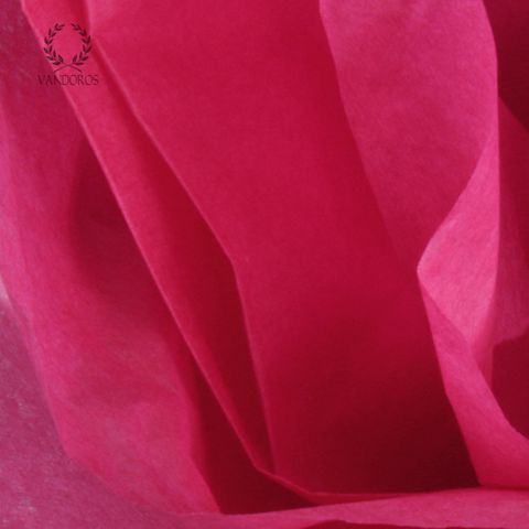 CERISE SATIN WRAP TISSUE PAPER 480 SHEETS 17gsm