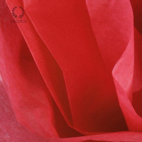 SCARLET RED SATIN WRAP TISSUE PAPER 480 SHEETS 17gsm