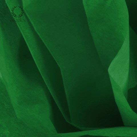 KELLY GREEN SATIN WRAP TISSUE PAPER 480 SHEETS 17gsm