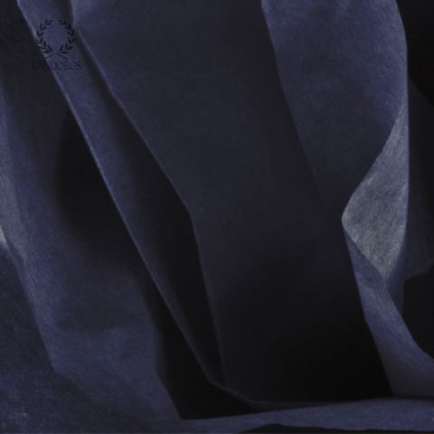 MIDNIGHT BLUE SATIN WRAP TISSUE PAPER 480 SHEETS 17gsm