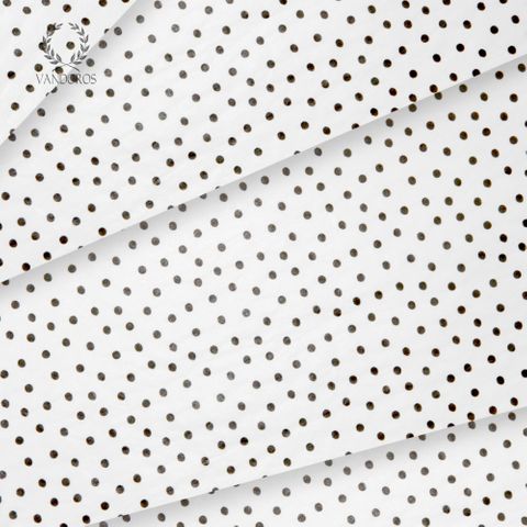 SPECKLED WHITE SATIN WRAP PRINT TISSUE PAPER 240 SHEETS 17gsm