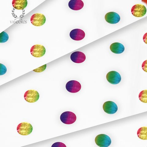 Rainbow Spots Tissue Paper