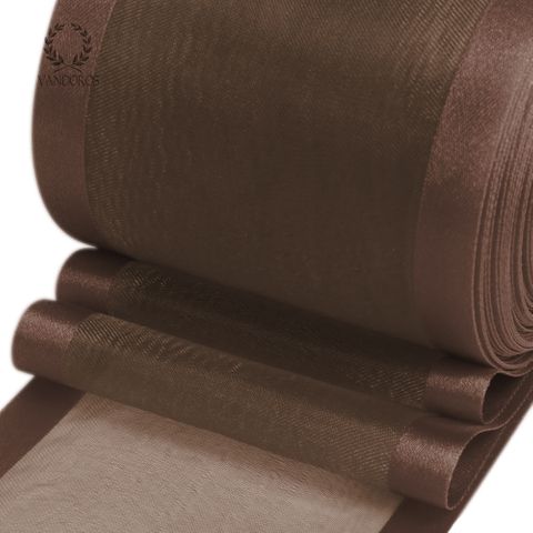 8333N-BROWN SATIN EDGE BROWN