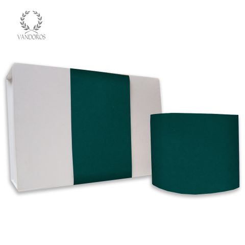 SKINNY WRAP PLAIN EVERGREEN 80gsm