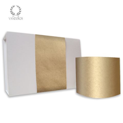 SKINNY WRAP PLAIN GOLD 80gsm