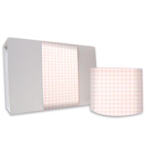 SKINNY WRAP GINGHAM CHAMPAGNE 80gsm