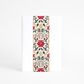 SKINNY WRAP POINSETTIA TRADITIONAL RED/GREEN/GOLD UNCOATED 80gsm
