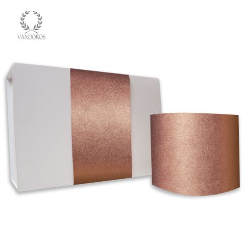 SKINNY WRAP PLAIN COPPER 80gsm