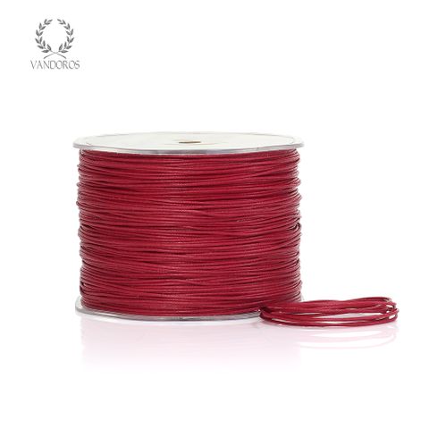 WAXED COTTON STRING RED