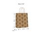 TWISTED HANDLE BAG PALM BEACH KRAFT/BLACK